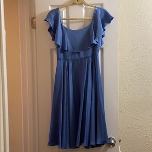 Off the shoulder Milly cocktail midi dress, size 4